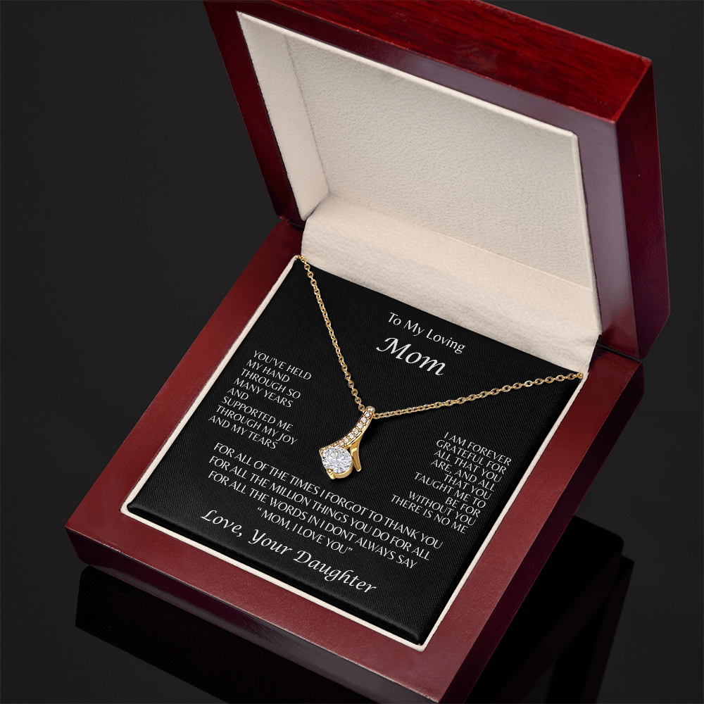 Mom Necklace, Love Your Daughter