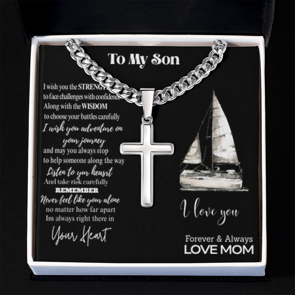 On Your Journey Son Necklace