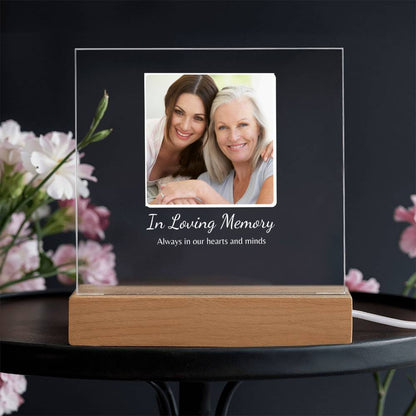 In Loving Memory- Memorial Keepsake Arcylic Plaque
