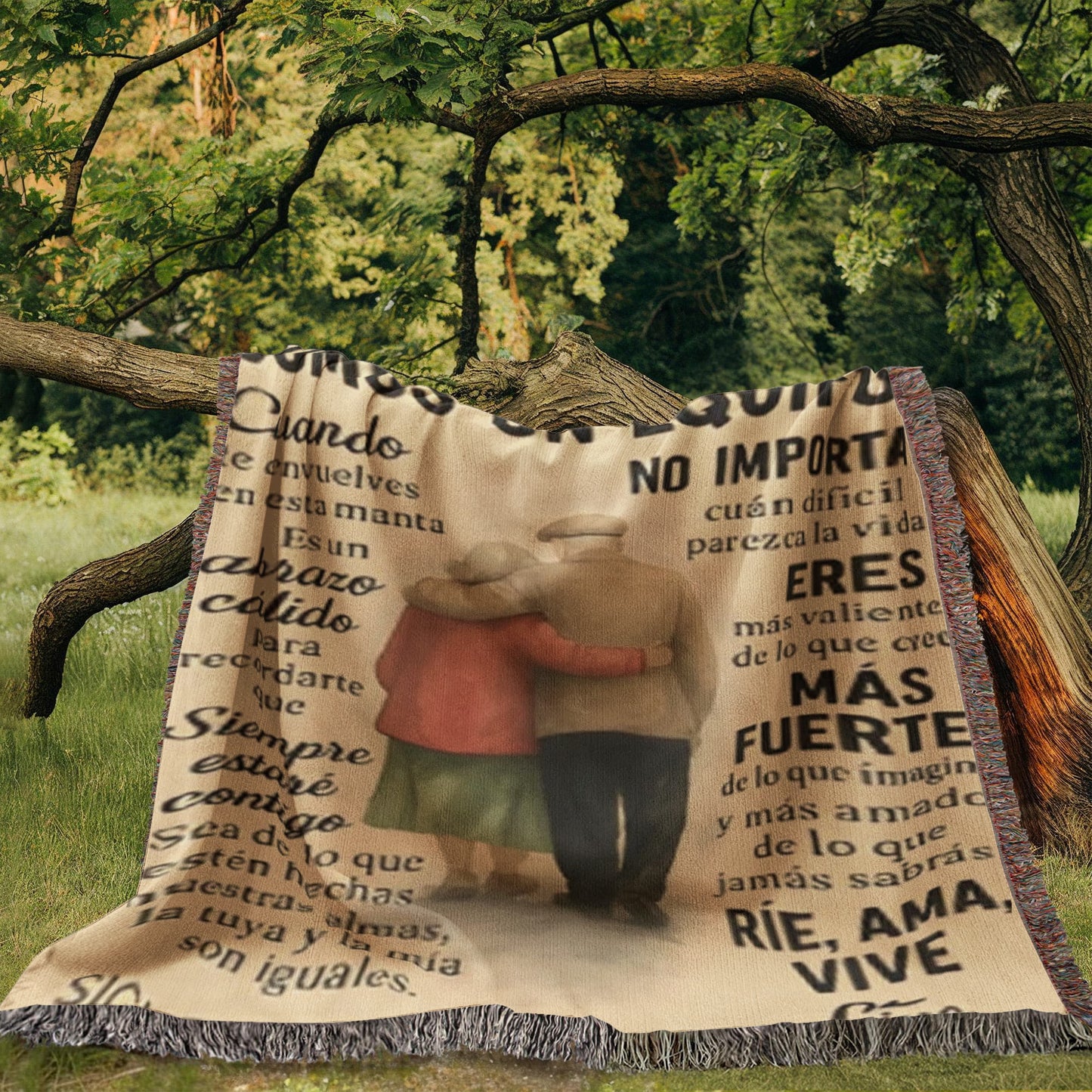 Were A Team Woven Keepsake Blanket