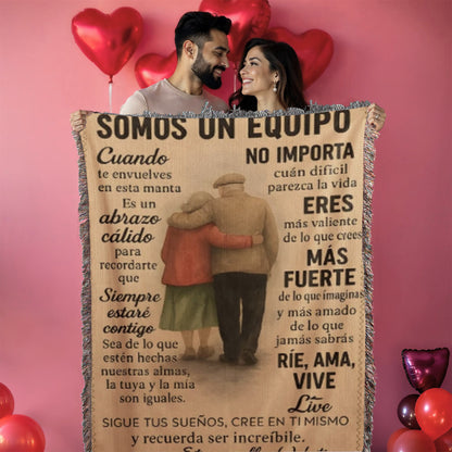 Heirloom Woven Blanket - Custom Photo Keepsake