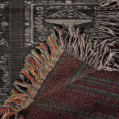 Halloween Tile  Heirloom Woven Blanket (Portrait)