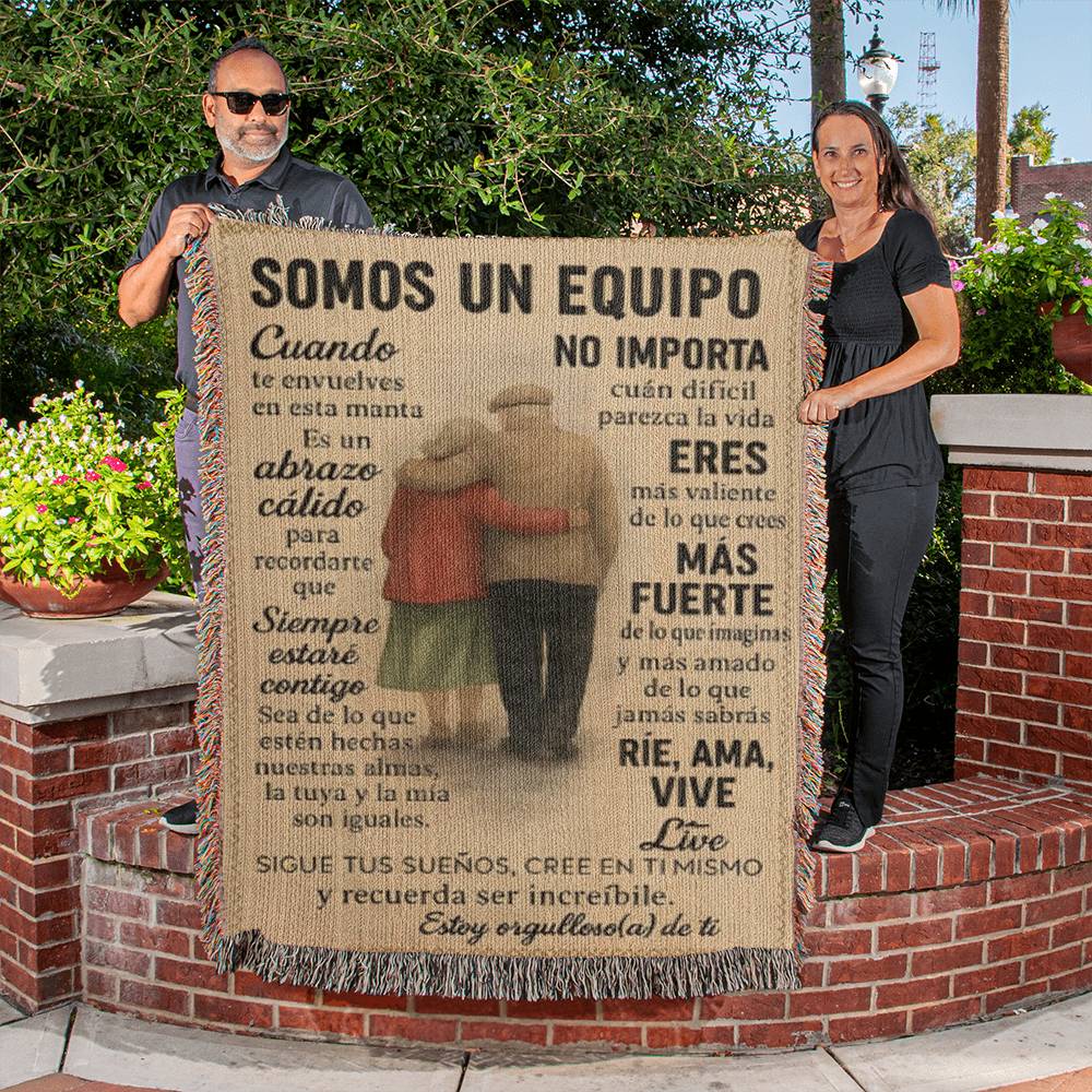 Heirloom Woven Blanket - Custom Photo Keepsake