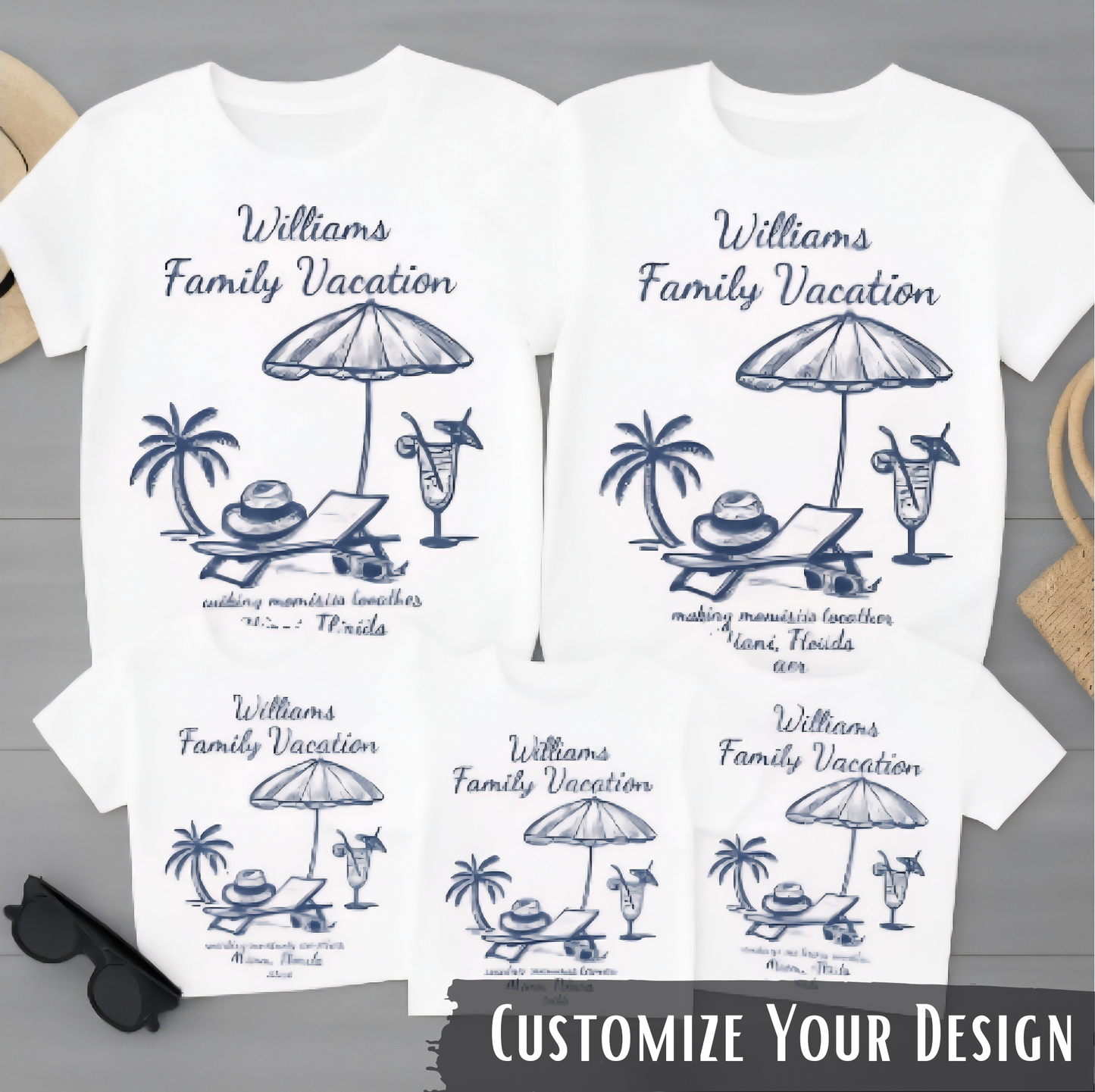 Family Trip Vacation Matching Shirts Summer - Personalized Shirt