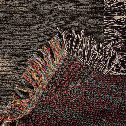 Til' Deaths Do Us Part Personalized Woven Blanket