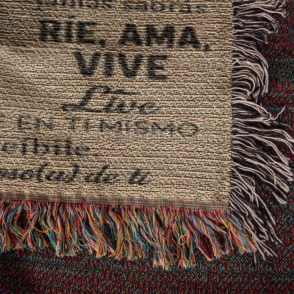 Were A Team Woven Keepsake Blanket