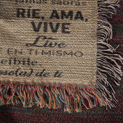 Were A Team Woven Keepsake Blanket