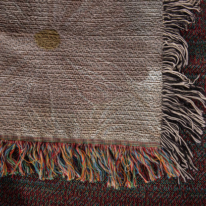 Floral Heirloom Woven Blanket