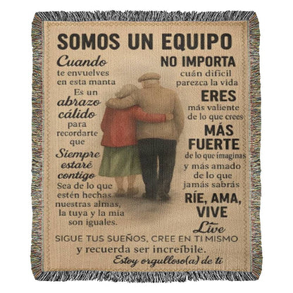 Heirloom Woven Blanket - Custom Photo Keepsake