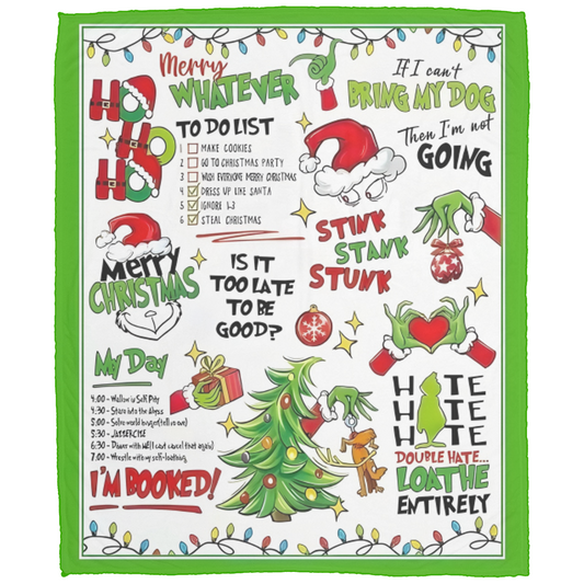 Christmas Grinch  50x60