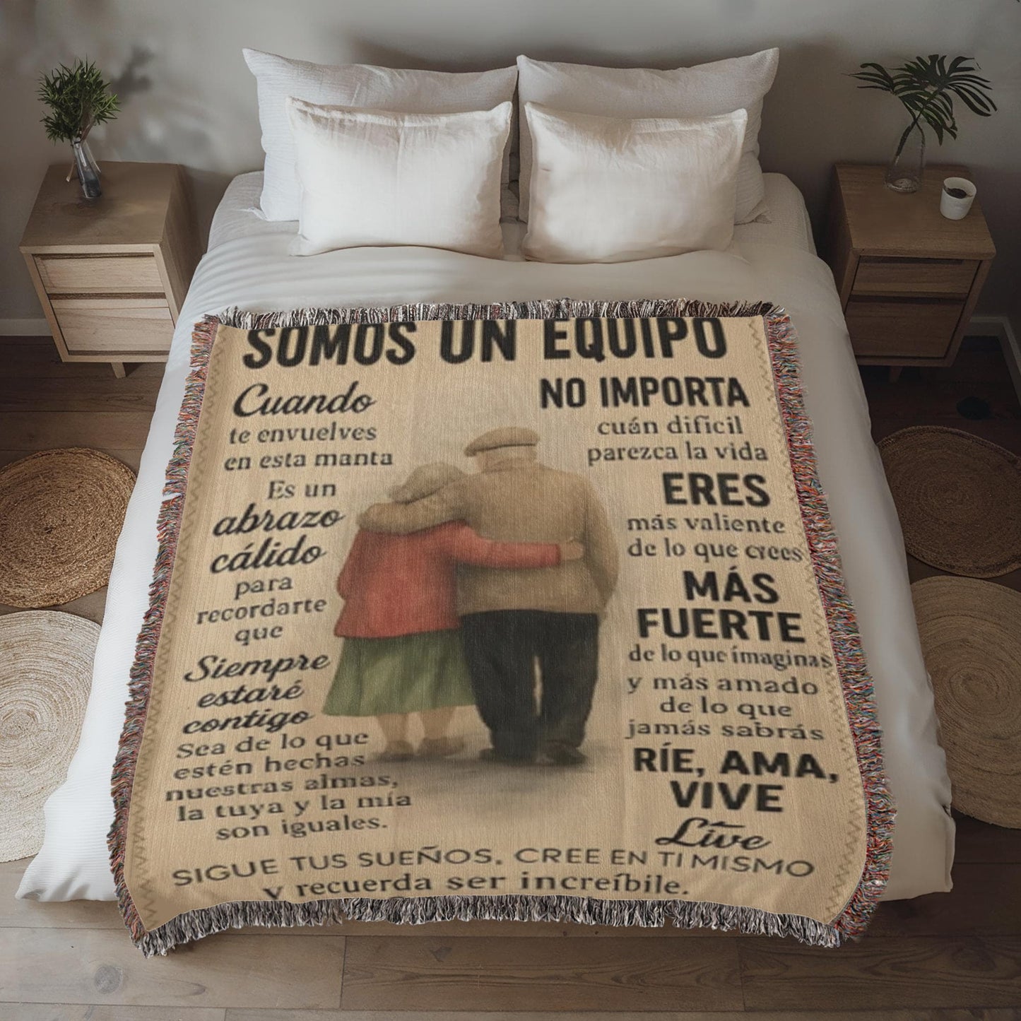 Heirloom Woven Blanket - Custom Photo Keepsake