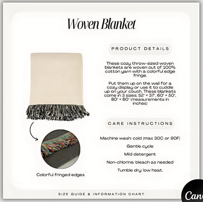 Were A Team Woven Keepsake Blanket