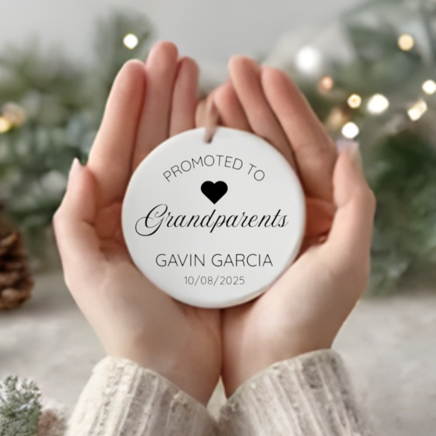 Personalized Heartwarming Grandparent Ornament