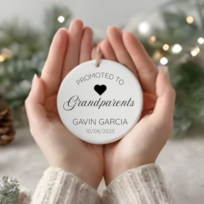 Personalized Heartwarming Grandparent Ornament