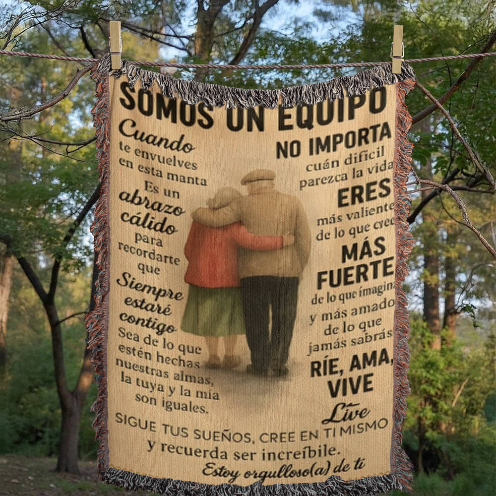 Heirloom Woven Blanket - Custom Photo Keepsake