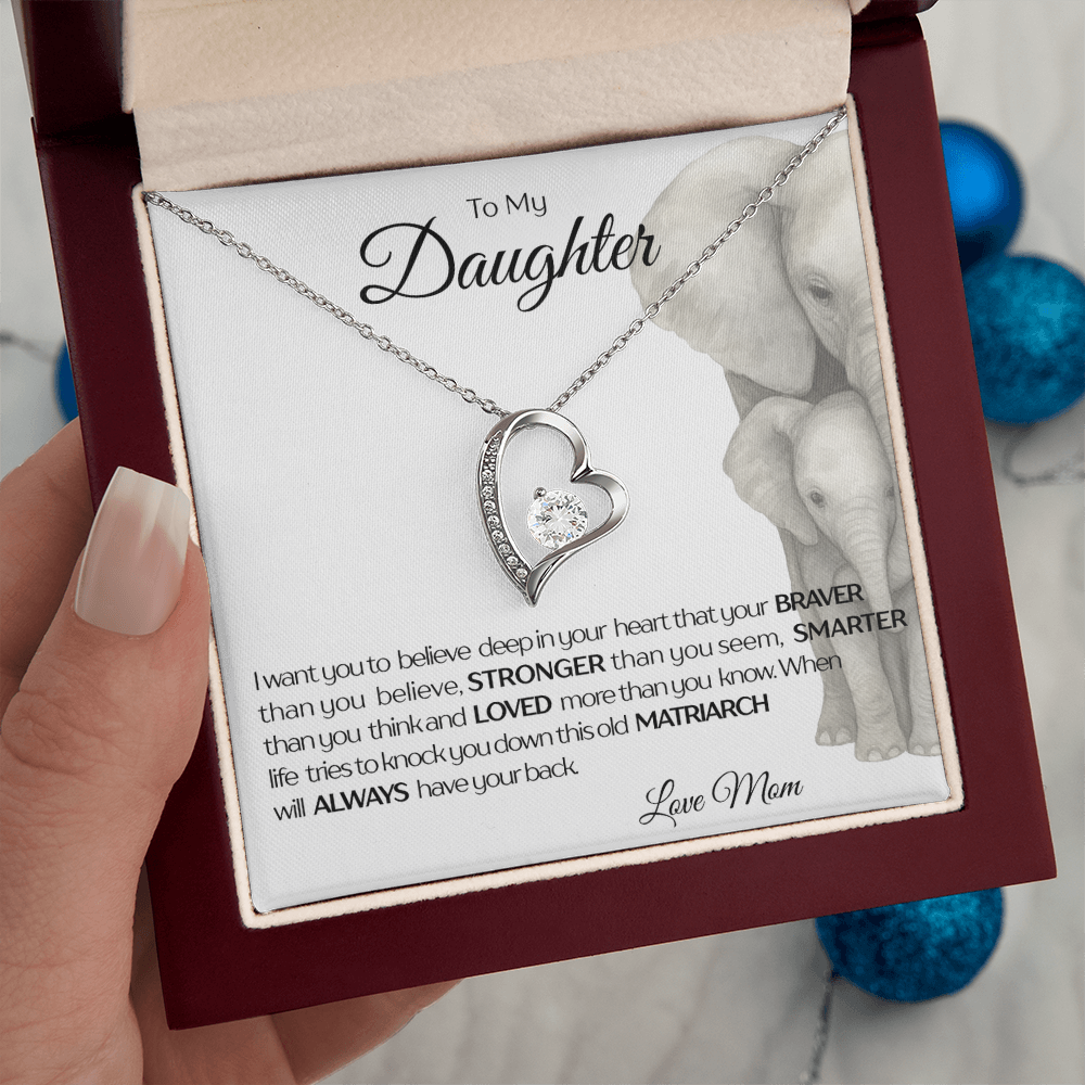 Believe In You- Daughter Love Pendant