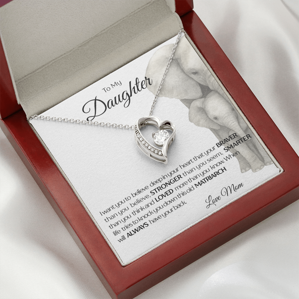 Believe In You- Daughter Love Pendant