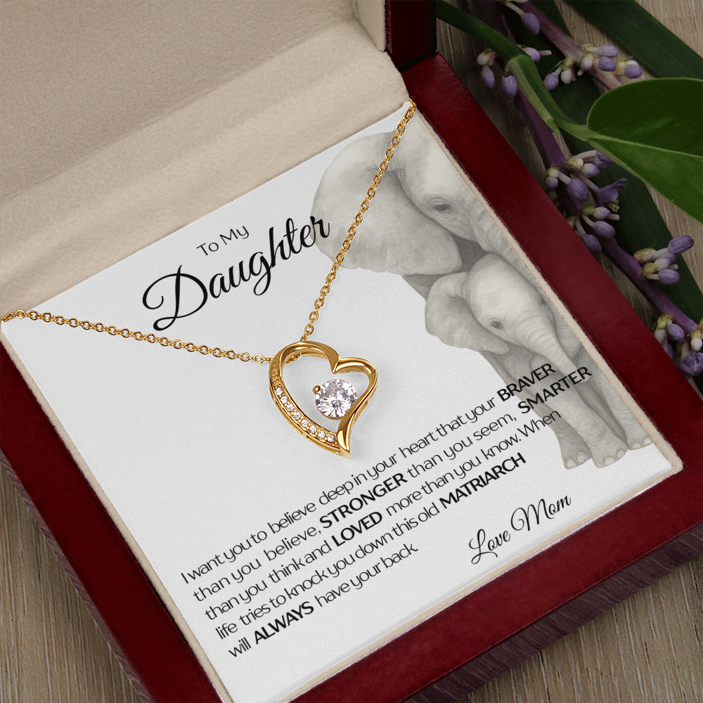 Believe In You- Daughter Love Pendant