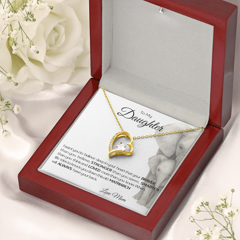 Believe In You- Daughter Love Pendant