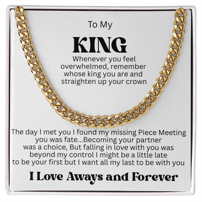 To My King