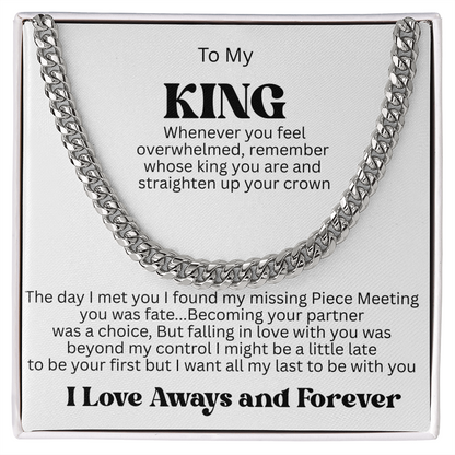 To My King