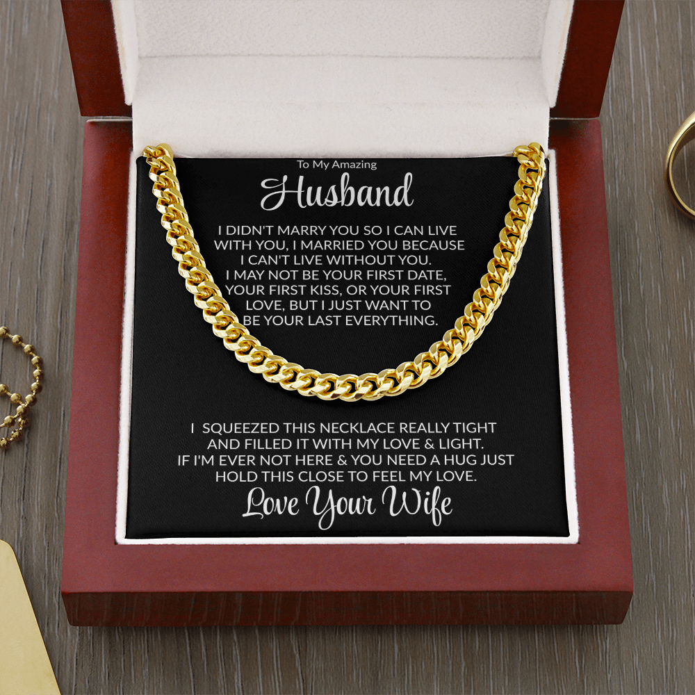 To My Amazing Husband