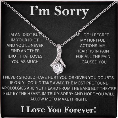 I'm Sorry- Alluring Love Pendent