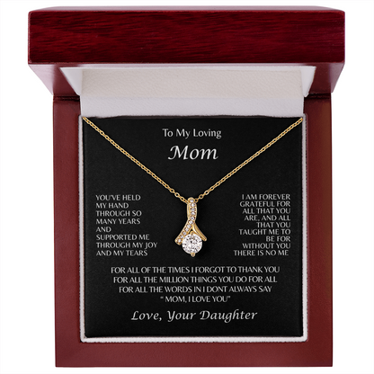Mom Necklace, Love Your Daughter