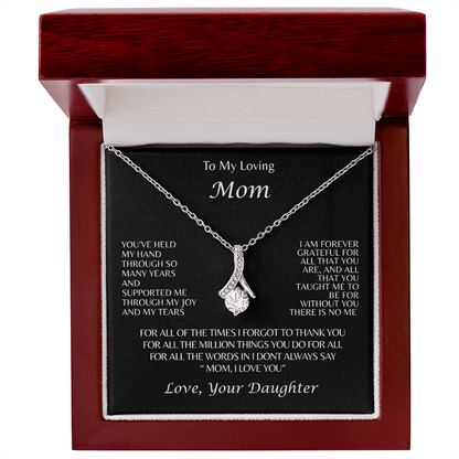Mom Necklace, Love Your Daughter