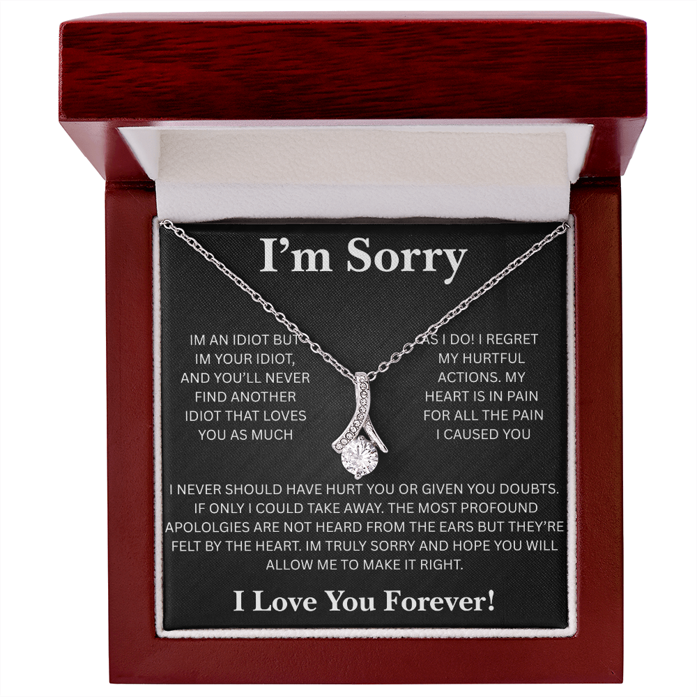 I'm Sorry- Alluring Love Pendent