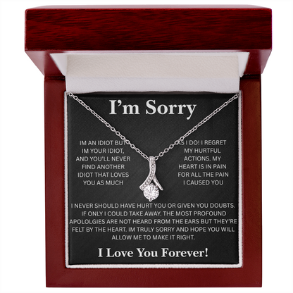 I'm Sorry- Alluring Love Pendent