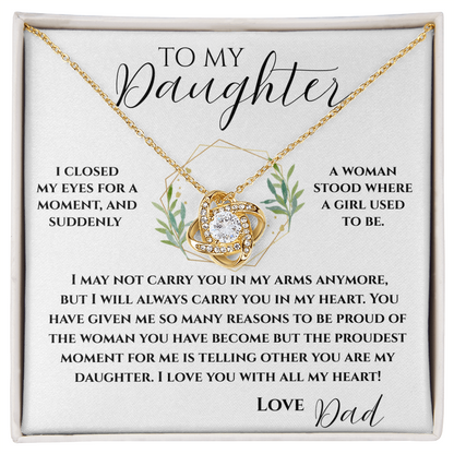 To My Daughter-Love Dad