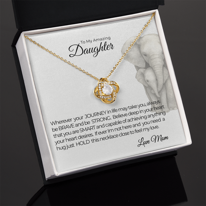 Embrace Love Knot Necklace