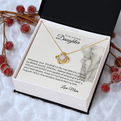 Embrace Love Knot Necklace