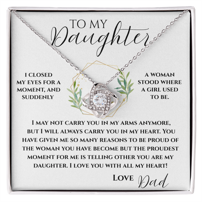 To My Daughter-Love Dad