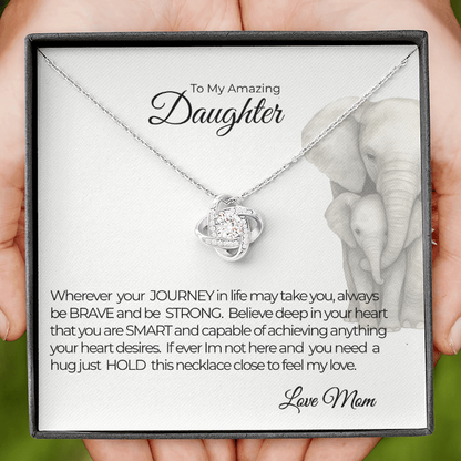 Embrace Love Knot Necklace