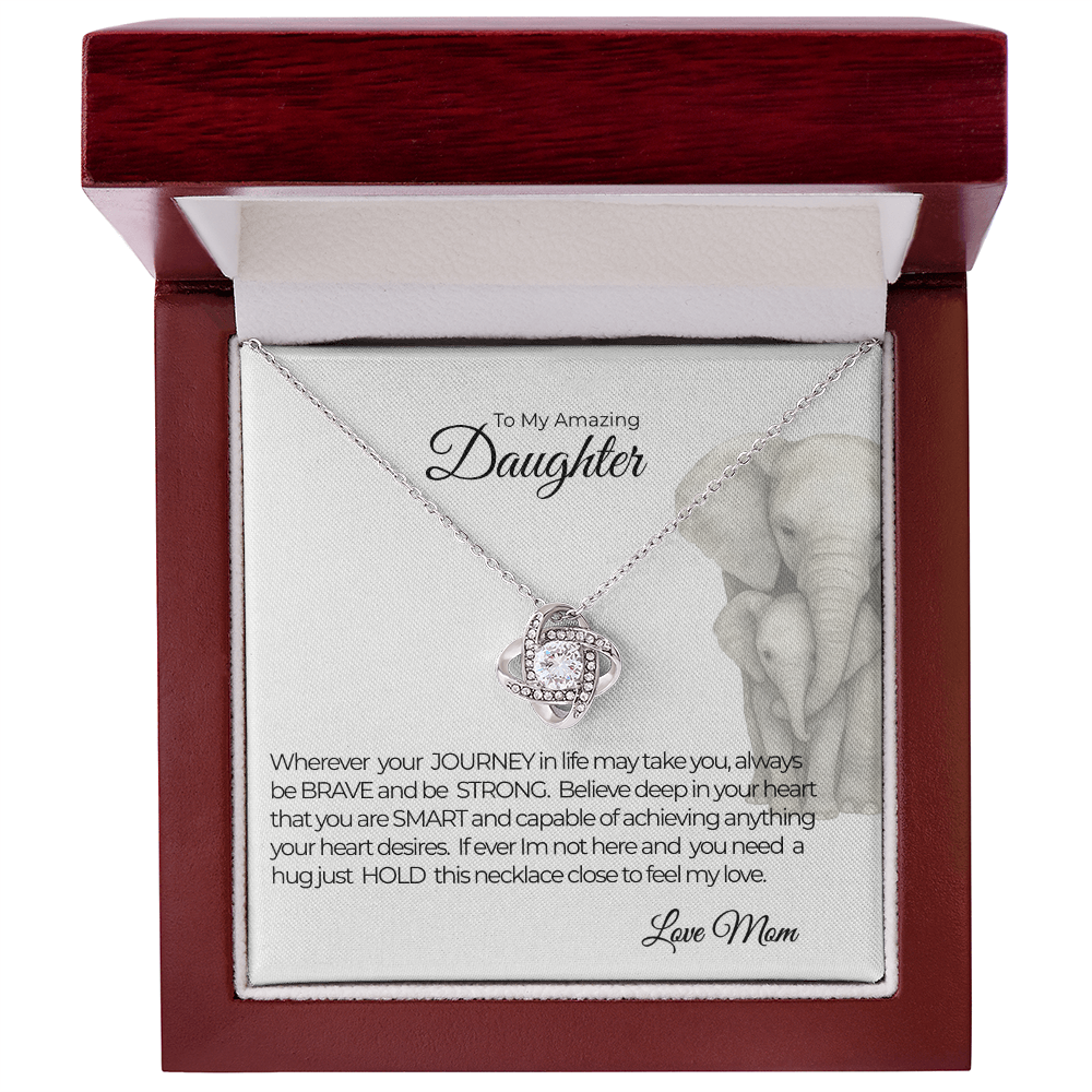 Embrace Love Knot Necklace