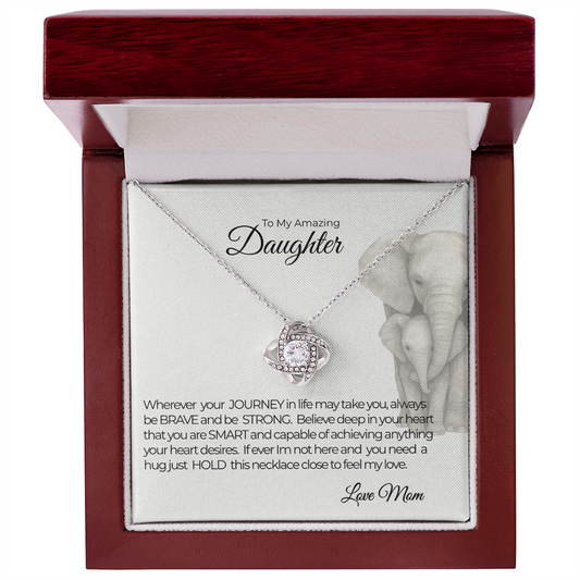 Embrace Love Knot Necklace