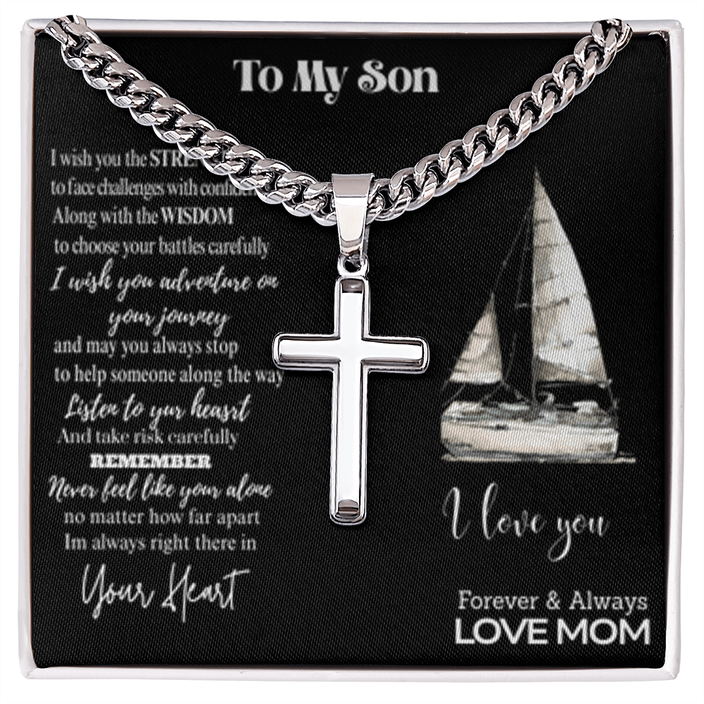 On Your Journey Son Necklace