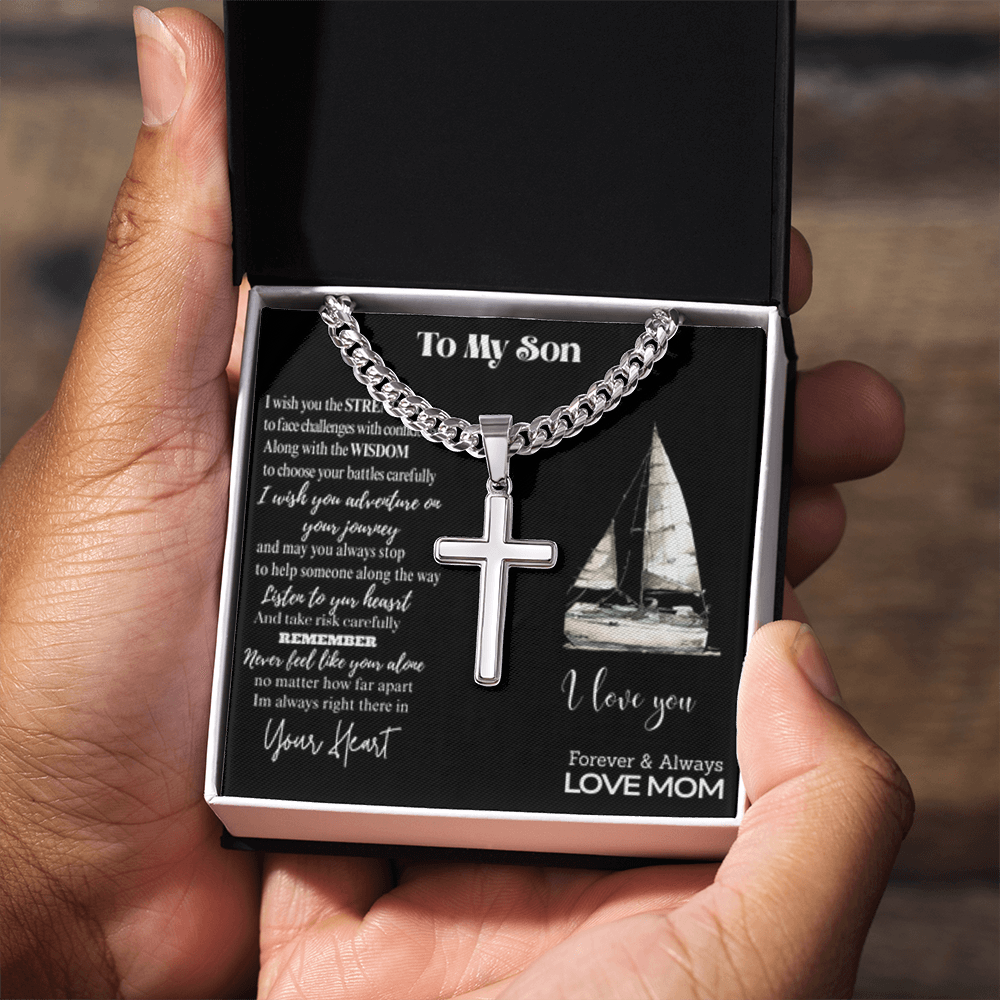 On Your Journey Son Necklace