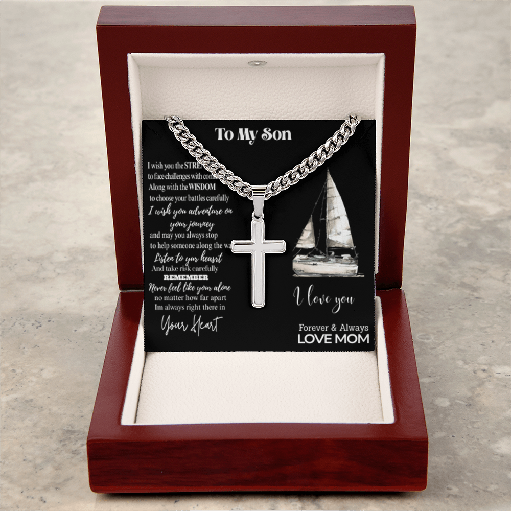 On Your Journey Son Necklace