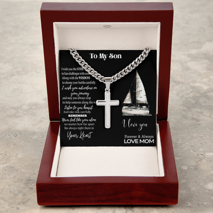 On Your Journey Son Necklace