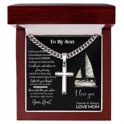 On Your Journey Son Necklace