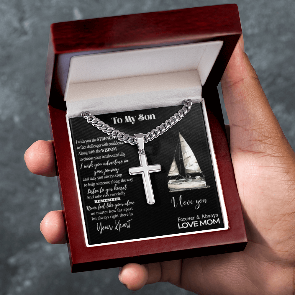 On Your Journey Son Necklace