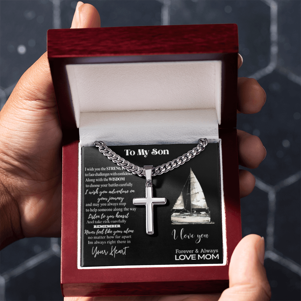 On Your Journey Son Necklace