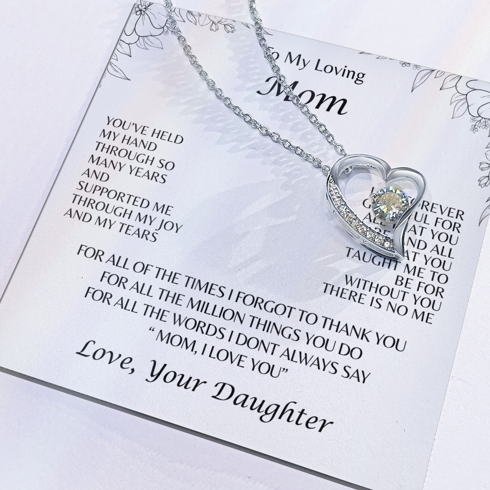 To My Loving Mom Daughter