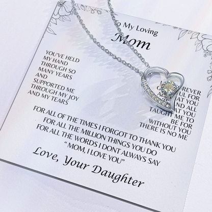 To My Loving Mom Daughter