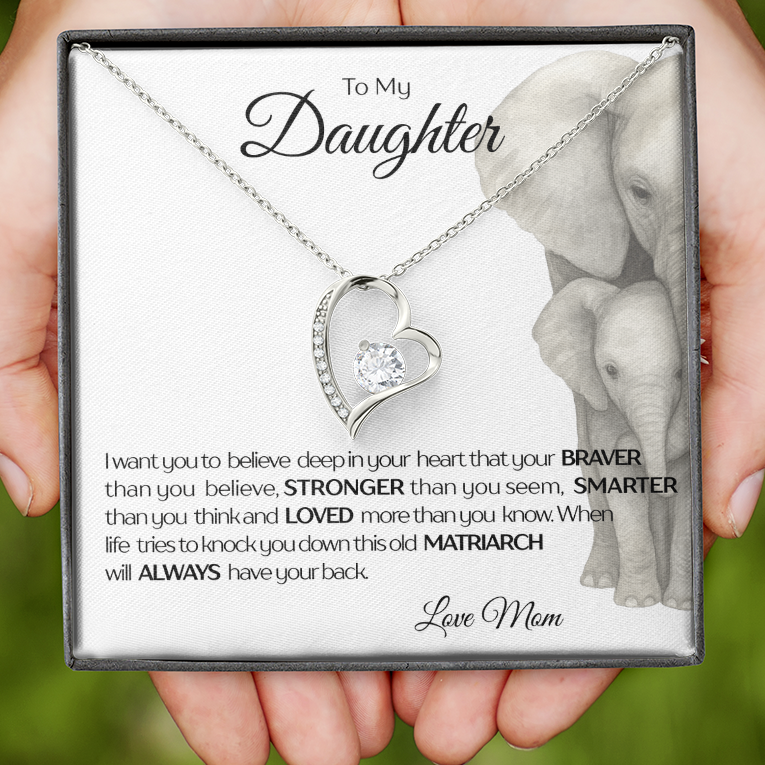Believe In You- Daughter Love Pendant