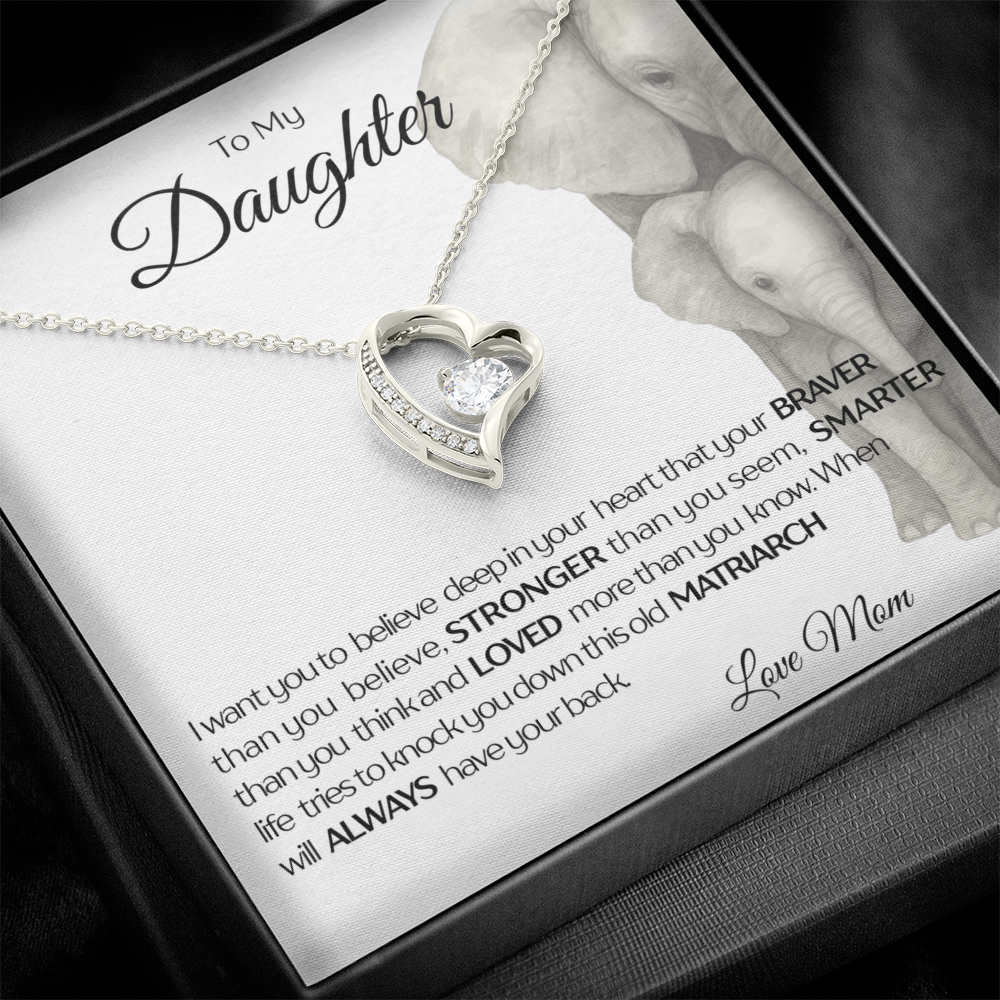 Believe In You- Daughter Love Pendant