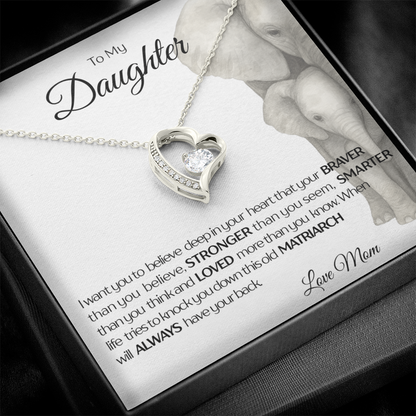 Believe In You- Daughter Love Pendant